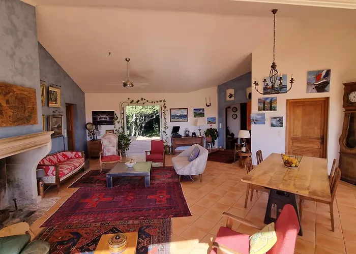 Casa 'llu Pilota - Grand Dans Plein Sud Vue - Large In A South-facing With Sea View Apartmán *